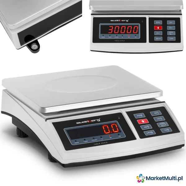 Waga pocztowa do paczek listów LED 30kg / 1g