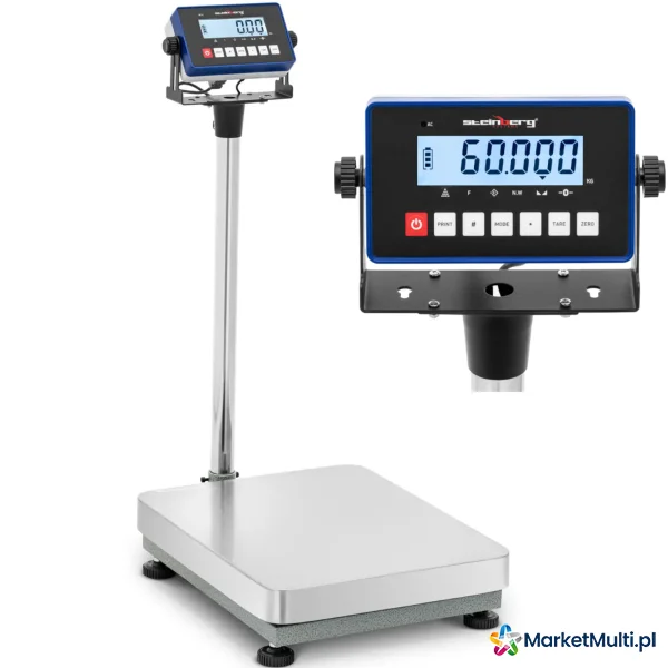 Waga platformowa przemysłowa 40 x 50 cm 60 kg / 0.002 kg