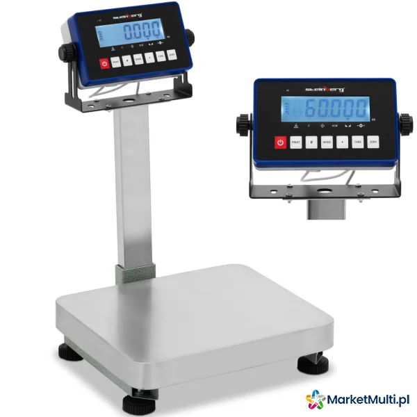 Waga platformowa magazynowa kontrolna 29 x 34 cm 60 kg / 0.007 kg