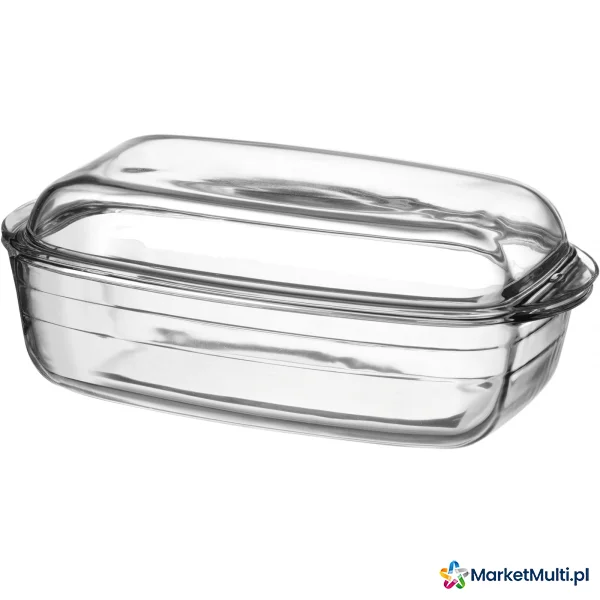 Naczynie żaroodporne z pokrywą OVENCHEF 6 l 370 x 215 x 140 mm