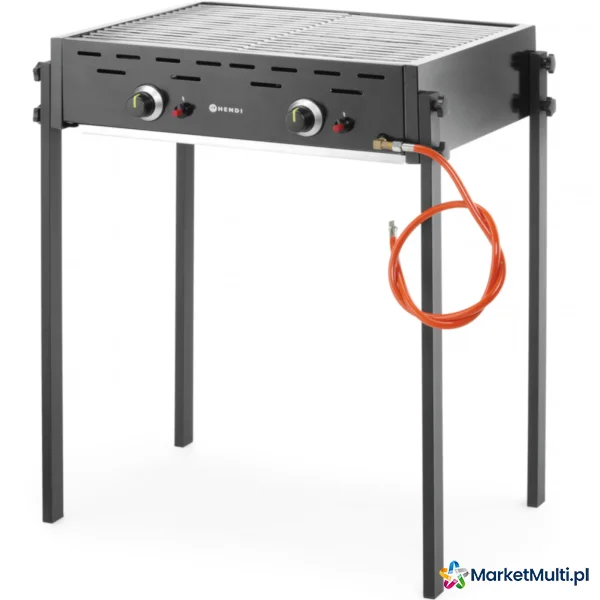 Grill gazowy MASTER PRO BLACK 790 x 560 mm 11.6 kW