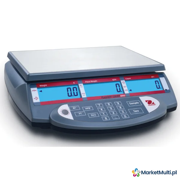 Waga platformowa licząca sumująca RANGER COUNT 1000 3Kg / 0.2g - OHAUS RC11P3