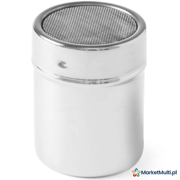 Dyspenser dozownik kuchenny z sitkiem do cukru pudru stal nierdzewna śr. 55mm wys. 75mm - Hendi 631300