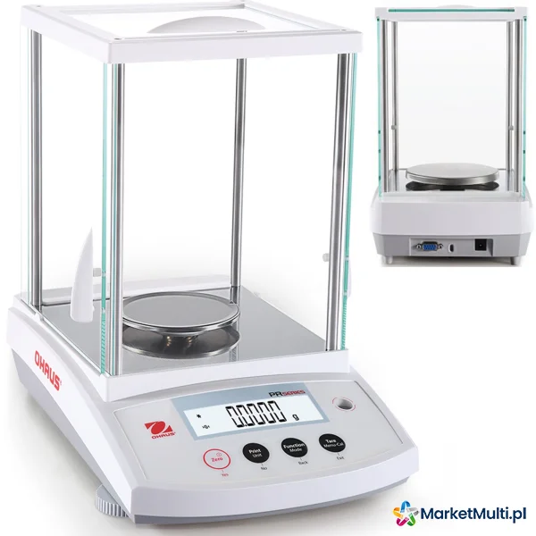 Waga laboratoryjna apteczna z legalizacją M precyzyjna LCD PR 220g / 1mg - OHAUS PR223M