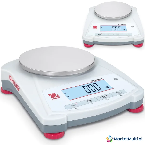 Waga techniczna stołowa precyzyjna kompaktowa NAVIGATOR NV 620g / 0.01g - OHAUS NV622