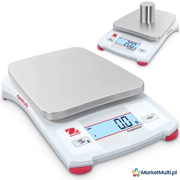Waga techniczna kontrolna edukacyjna energooszczędna COMPASS CX 5200g / 1g - OHAUS CX5200