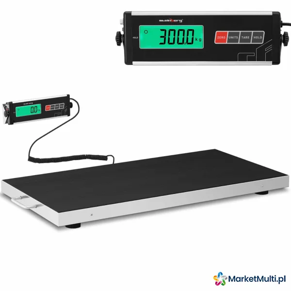 Waga platformowa 98x50cm weterynaryjna do zwięrząt 300kg / 100g