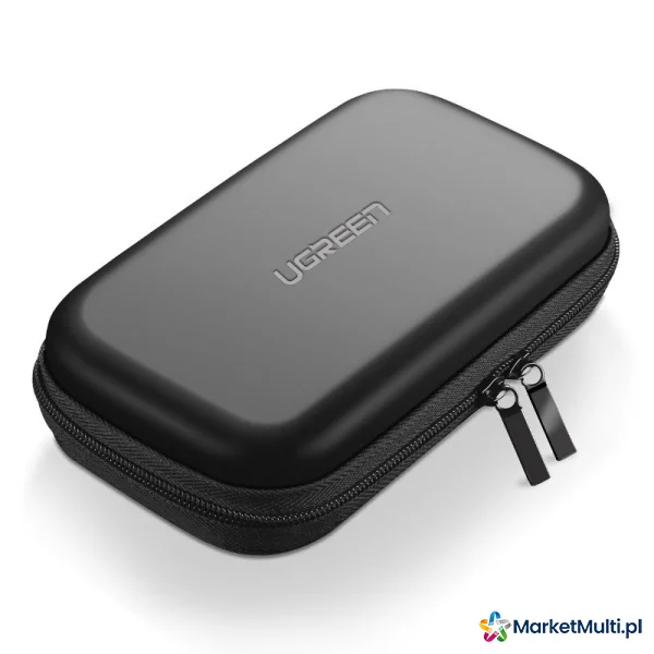 Etui pudełko na dysk twardy HDD i akcesoria GSM 18x9.5x5.5cm czarny
