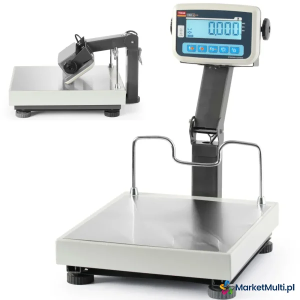 Waga platformowa ze składanym wysięgnikiem i legalizacją M EKO+ 60 kg 350x400 mm