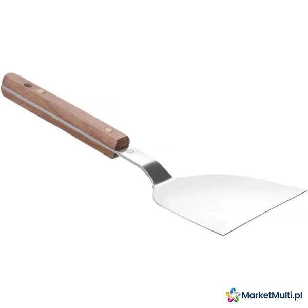 Łopatka do Teppanyaki burgerów jajek z drewnianym uchwytem 240 x 105 mm