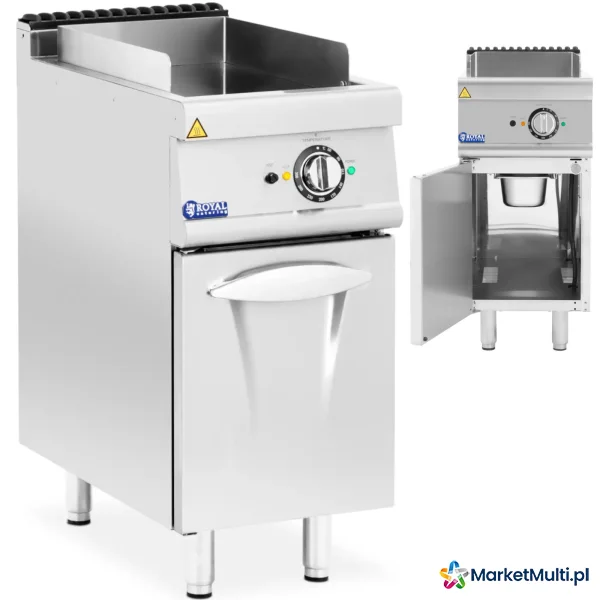 Grill płyta grillowa elektryczna gładka z szafką wolnostojąca 5.4 kW 400 V