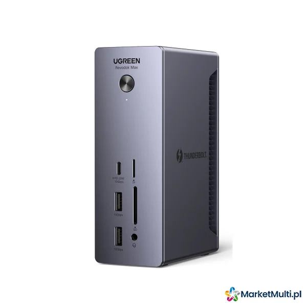 13w1 Stacja dokująca Thunderbolt 4 / USB-A / DP / RJ45 / czytnik SD TF / USB-C / mini jack