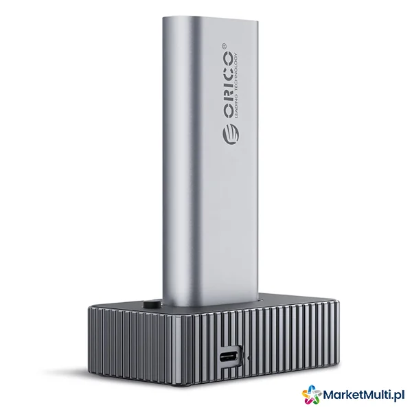 Stacja dokująca IT18C3 na dysk M.2 NVMe / SATA - szara